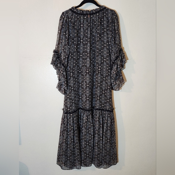 MISA Los Angeles Marcele Bell Sleeve Midi Dress - Picture 3 of 11